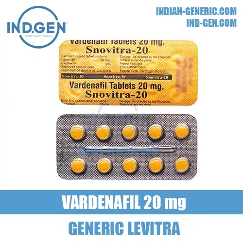 SNOVITRA 20 mg vardenafil levitra india
