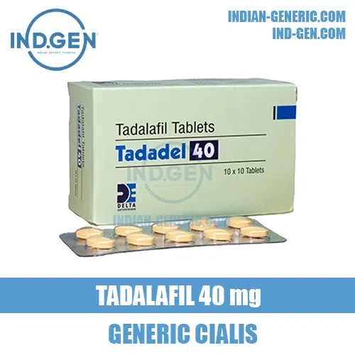 TADADEL 40 mg tadalafil cialis india
