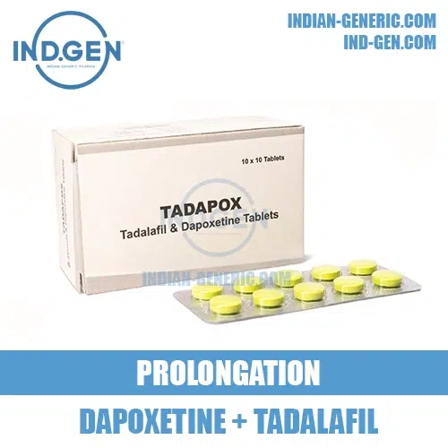 TADAPOX tadalafil dapoxetine cialis india